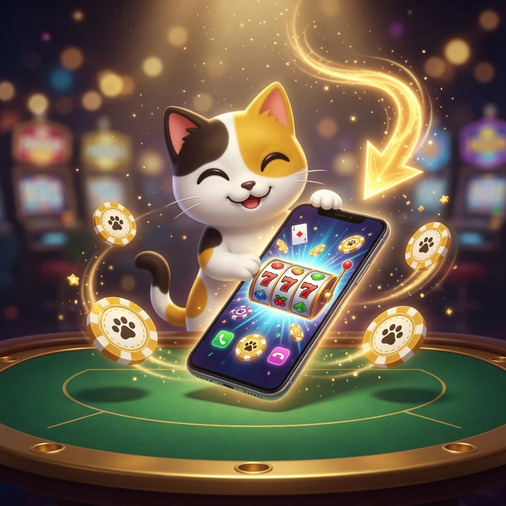 LuckyCalico iOS app interface visual